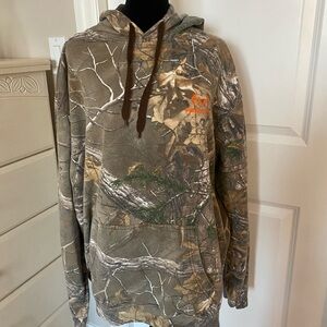 Realtree Brown Camouflage Hoodie